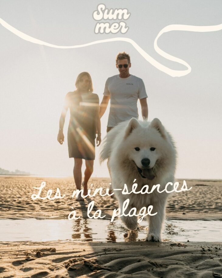 Les mini séance à la plage - Normandie - Julie Lebailly