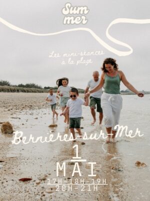 Les mini séance à la plage - Bernières-sur-Mer - Julie Lebailly